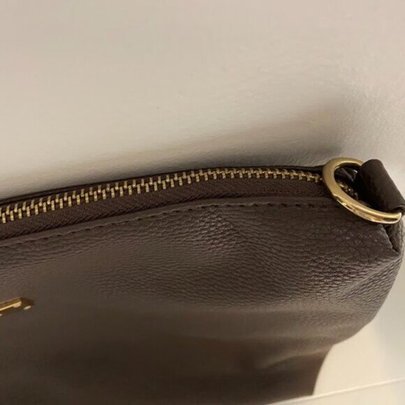 BCBG Paris Dark Brown Women's Clutch Crossbody Bag Medium - Picture 6 of 10